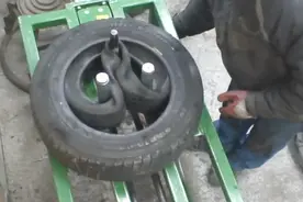 轮胎套轮胎还可以这样操作，不看我是想不到视频封面