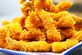 大厨教你做一道黄金鸡柳，外酥里嫩，超级美味，做法简单又好吃视频封面