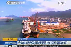 海关总署 2018年前4月我国货物贸易进出口同比增长8.9%视频封面