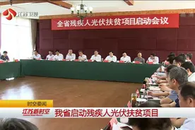 江苏省启动残疾人光伏扶贫项目视频封面