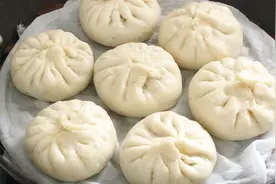 教你梅菜肉包子的做法，松软不塌皮，干净卫生又好吃，1次就成功视频封面