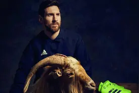 梅西最新adidas宣传片：G.O.A.T.！球迷：这难道不是C罗台词？视频封面