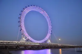 世界最大无轴式摩天轮诸暨制造！“渤海之眼”帅呆了！图片