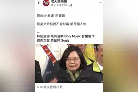 田馥甄《小幸运》被改编成“缺电英” 歌词句句酸爆台当局图片