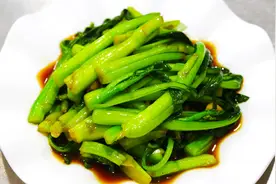 大厨教你广东菜心的家常做法，食材简单，营养美味，一分钟学会视频封面