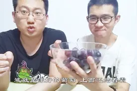 夏天消暑神器！试吃“冻葡萄”，冒着凉气，吃一颗就喊爽视频封面