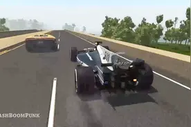 BeamNG：F4方程式赛车在马路上高速行驶是什么感觉？瞬间超越一切视频封面