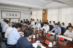 中国科学院控股有限公司总经理杨建华一行来韶考察图片