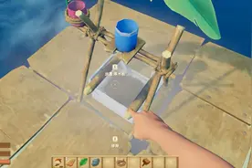 麦芽 木筏求生：终于做了净水器这下有水喝了！