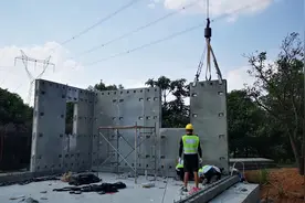 12万9，湖南农村两天建好一栋2层别墅，从拼装到装修一步到位视频封面