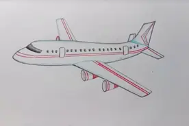 简笔画 飞机的简单画法（有宝贝学绘画的宝妈们快来收了）视频封面