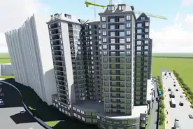 某高层住宅项目BIM施工 动画