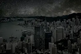 《黑暗的城市》摄影系列，城市星空暗调摄影，带来宁静的思考图片