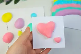 教你用泡沫来画画，创意手工立体画，风干后像棉花一样软棉棉视频封面