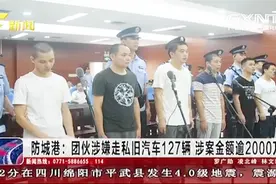 防城港：团伙涉嫌走私旧汽车127辆 涉案金额逾2000万 被抓捕归案视频封面