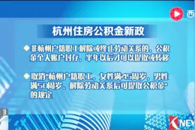 杭州住房公积金新政：异地购房不得提取公积金视频封面