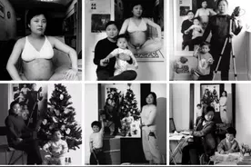3组记录成长和衰老的照片，拍了84年，治愈人生图片