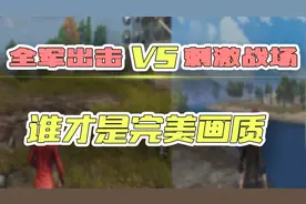画质全面对比，全军出击和刺激战场，这次谁吊打谁？视频封面