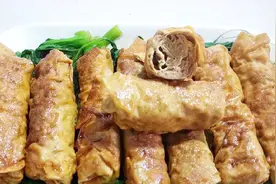 酒店大厨都这么做千张卷肉，上桌抢个精光，一看就会做视频封面