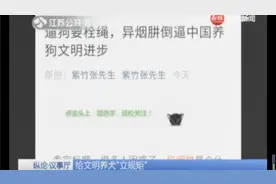 给文明养犬“立规矩” 网文称“投放异烟肼倒逼养狗文明”引争议视频封面