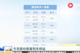 今天部分旅客列车停运 但是不要慌 铁路12306客户端可查询