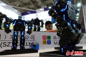 2018世界机器人大会教育类机器人备受瞩目：能歌善舞还可教编程图片