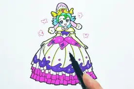 双子星座公主里的苏菲简笔画，简单漂亮又实用，小朋友们都喜欢视频封面