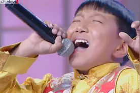 天籁之音，8岁蒙古男孩一开嗓，声音直冲云霄视频封面