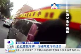 车牌腐蚀不补办，司机私自油漆修复，是自作聪明还是别有用心？视频封面