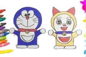 一起学画画 机器猫哆啦A梦和哆啦美视频封面