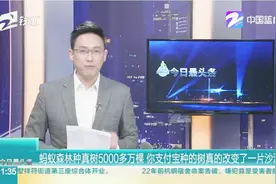 蚂蚁森林种真树5000多万棵，你支付宝种的树真的改变了一片沙漠视频封面
