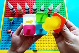 彩色冰块手工DIY：彩色字母冰棍冰棒雪糕冰块视频封面