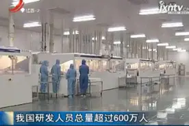 我国研发人员总量超过600万人视频封面