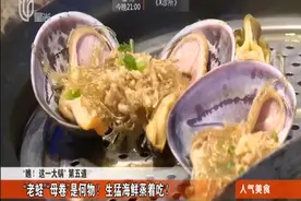 “老蛏”“母卷”是何物？四五十种生猛海鲜蒸着吃！