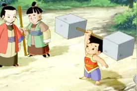 哪吒传奇：哪吒力大无穷，小小年纪就举起了石器视频封面