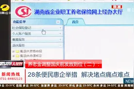 好消息！湖南省养老金调整认证方式 方便离退休人员认证领取视频封面