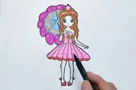 儿童简笔画教程视频之叶罗丽，画茉莉仙子简笔画，简单又美美哒视频封面