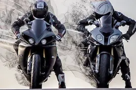 宝马S1000RR与川崎ZX10RR对雅马哈R1M-公路隧道街头摊牌！