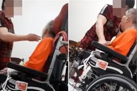 看护掐喉折手！插管老人哀嚎被女看护虐待 画面让人看了超心痛视频封面