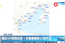 烟台3小时到北京！环渤海高铁12月开工 提速近12个小时视频封面
