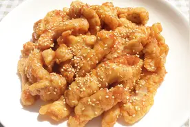 大厨教你糖醋里脊的做法，关键步骤其实很简单，外酥里嫩更开胃视频封面