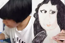 3D：杭州13岁自闭症女孩画《蒙娜丽莎》或与达·芬奇作品同展视频封面