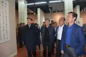 春华秋实张剑萍书法精品展举行图片