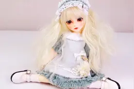开箱 装扮 漂亮的球形关节娃娃 BJD 清纯可爱 值得你拥有
