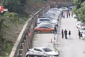 成都一小区院墙歪斜，地面开裂，业主怀疑墙外堆土挤压所致视频封面