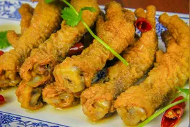 厨师长教你鸡爪如何起虎皮的技巧，详细的饭店做法，能做招牌菜视频封面