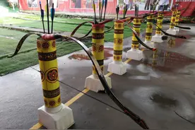 西昌非遗名录——彝族式传统弓射箭图片