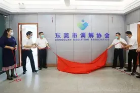 东莞市调解协会正式成立，构建大调解工作格局图片