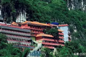 广西最大的岩洞式寺庙，景致迷人，令人流连忘返，乐不思蜀图片
