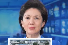 央视主播海霞近照太憔悴，眼袋明显眉头紧锁，疑为家乡暴雨操碎心图片